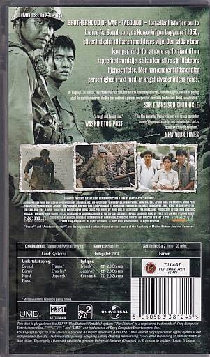 Brotherhood of War - PSP UMD Film (B Grade) (Genbrug)